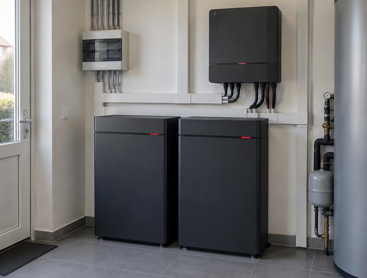 Thuisbatterijopstelling