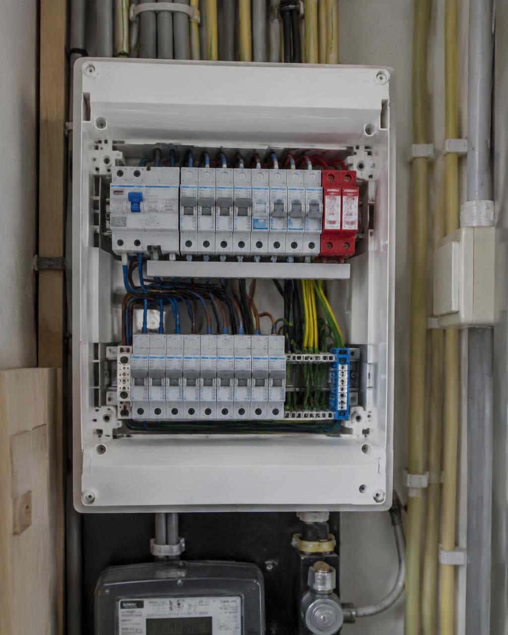 Gemonteerde Eaton groepenkast